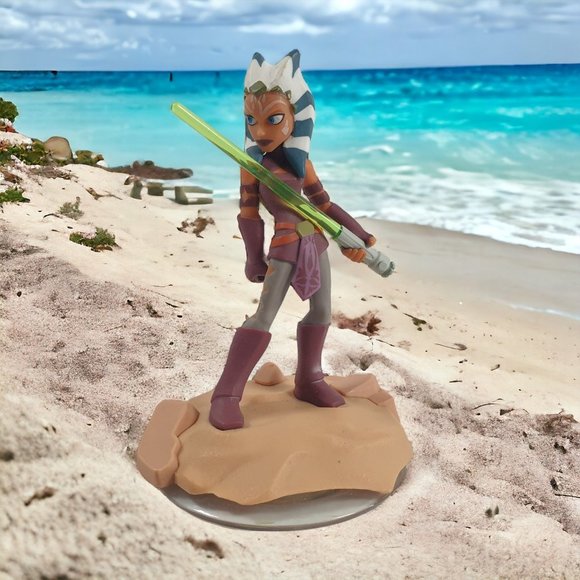 Infinity 3 Disney Star Wars Ahsoka Tano Game Piece Figure Collectable One Laster - Picture 1 of 5
